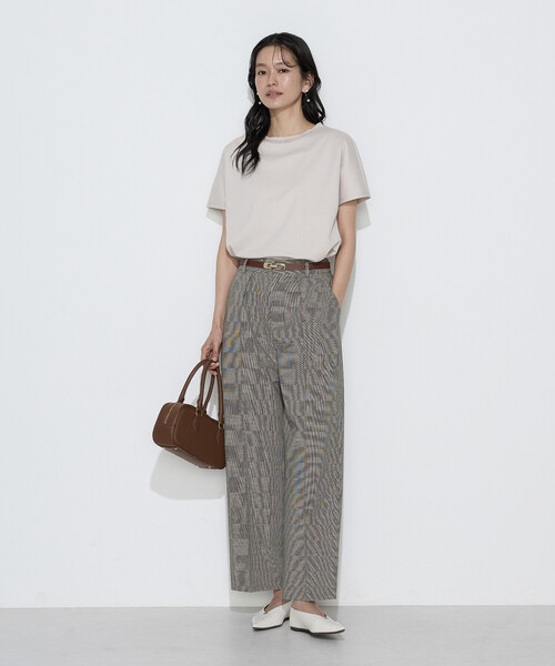 COMME CA(コムサ)の「〔 Sサイズ 〕 ストレッチミニ千鳥 パンツ(その他パンツ・レディース・ブラック系その他・5号)」の6枚目の写真