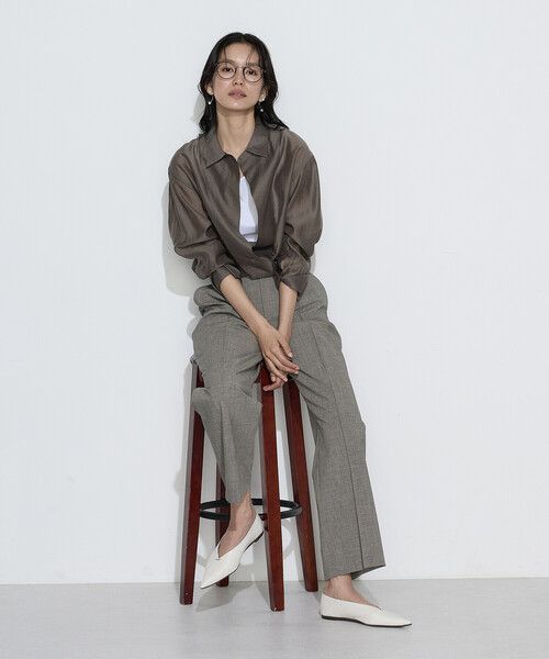 COMME CA(コムサ)の「〔 Sサイズ 〕 ストレッチミニ千鳥 パンツ(その他パンツ・レディース・ブラック系その他・5号)」の8枚目の写真