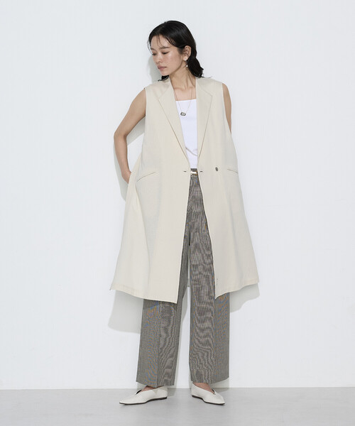 COMME CA(コムサ)の「〔 Sサイズ 〕 ストレッチミニ千鳥 パンツ(その他パンツ・レディース・ブラック系その他・5号)」の9枚目の写真