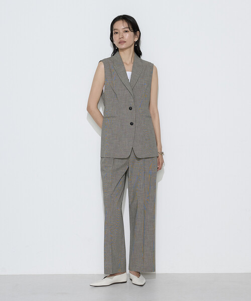 COMME CA(コムサ)の「〔 Sサイズ 〕 ストレッチミニ千鳥 パンツ(その他パンツ・レディース・ブラック系その他・5号)」の10枚目の写真