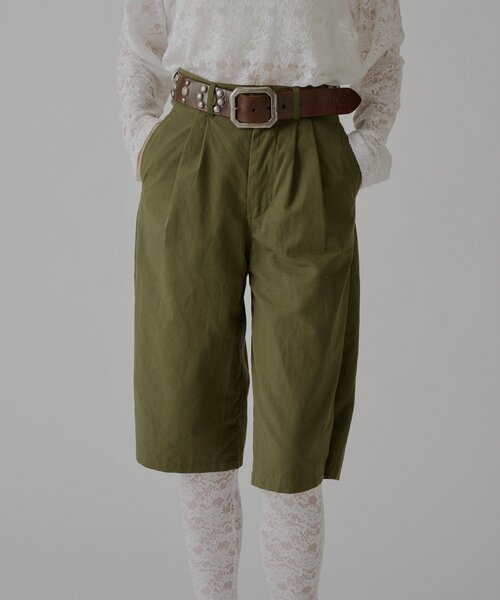 WHIMSIC(ウィムジック)の「【UNISEX/2サイズ展開】ファティーグショートパンツ(その他パンツ・メンズ・オリーブ・1/2)」の5枚目の写真