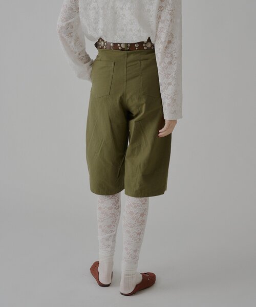 WHIMSIC(ウィムジック)の「【UNISEX/2サイズ展開】ファティーグショートパンツ(その他パンツ・メンズ・オリーブ・1/2)」の8枚目の写真