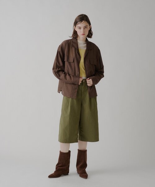 WHIMSIC(ウィムジック)の「【UNISEX/2サイズ展開】ファティーグショートパンツ(その他パンツ・メンズ・オリーブ・1/2)」の15枚目の写真