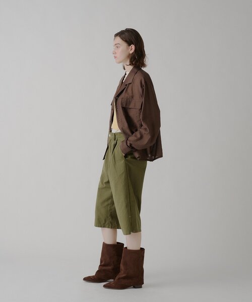 WHIMSIC(ウィムジック)の「【UNISEX/2サイズ展開】ファティーグショートパンツ(その他パンツ・メンズ・オリーブ・1/2)」の16枚目の写真