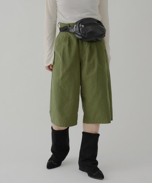 WHIMSIC(ウィムジック)の「【UNISEX/2サイズ展開】ファティーグショートパンツ(その他パンツ・メンズ・オリーブ・1/2)」の20枚目の写真