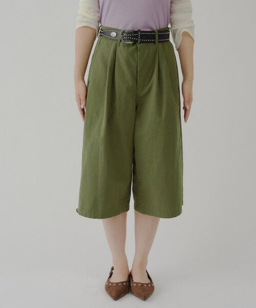 WHIMSIC(ウィムジック)の「【UNISEX/2サイズ展開】ファティーグショートパンツ(その他パンツ・メンズ・オリーブ・1/2)」の21枚目の写真