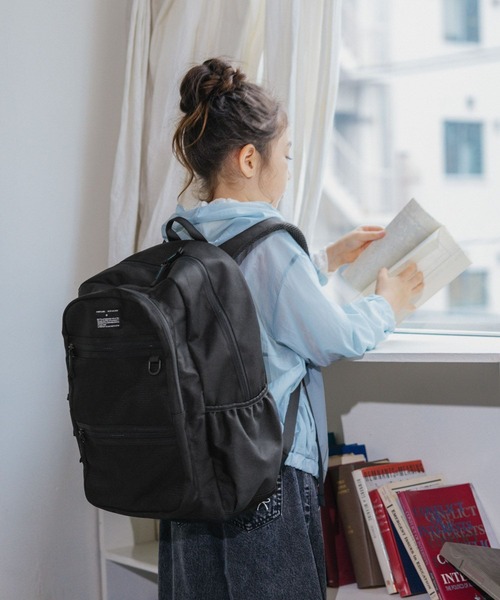 GLOBAL WORK(グローバルワーク)の「撥水スクールリュック20L/1063400(バックパック/リュック・キッズ・ブラック・ONESIZE)」の7枚目の写真
