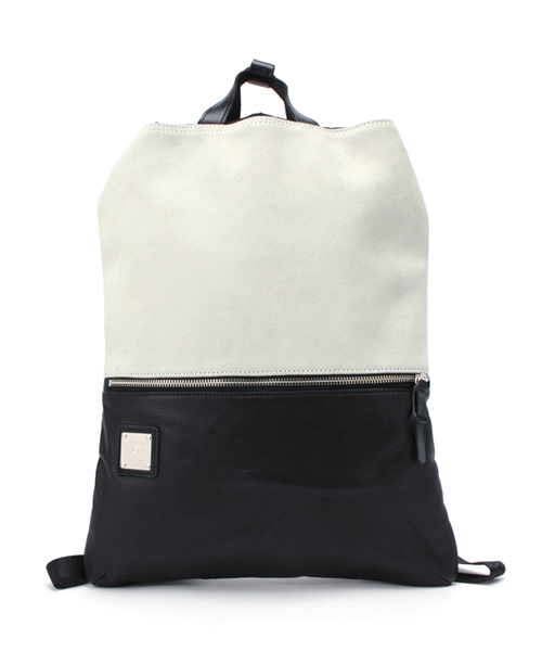 WISCE（ワイス）の「WISCE(ワイス)×Lui's(ルイス) 限定ナップサック（バックパック/リュック・メンズ・ブラック/キャメル/レッド/ホワイト・FREE）」の2枚目の写真