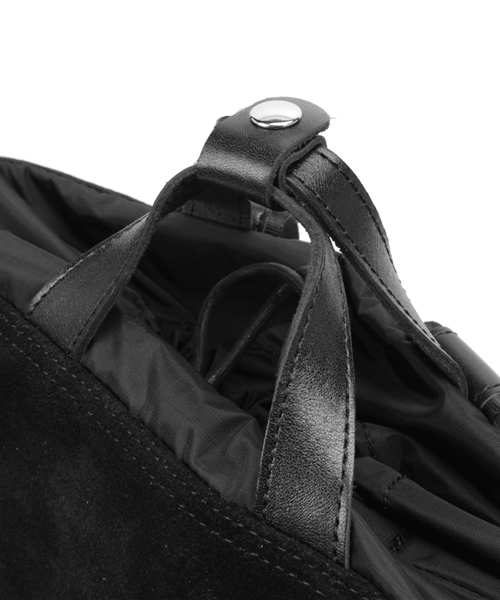 WISCE（ワイス）の「WISCE(ワイス)×Lui's(ルイス) 限定ナップサック（バックパック/リュック・メンズ・ブラック/キャメル/レッド/ホワイト・FREE）」の7枚目の写真