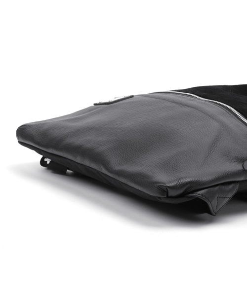 WISCE（ワイス）の「WISCE(ワイス)×Lui's(ルイス) 限定ナップサック（バックパック/リュック・メンズ・ブラック/キャメル/レッド/ホワイト・FREE）」の11枚目の写真