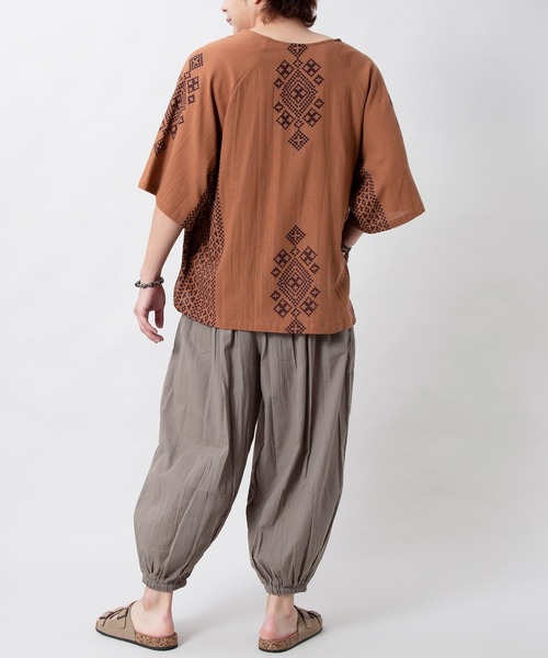 チャイハネ（チャイハネ）の「【チャイハネ】レタボMEN'Sトップス（その他トップス・メンズ・ブラウン/グレー/グリーン・FREE）」の6枚目の写真