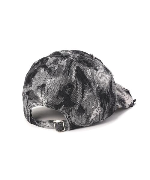 GARDEN TOKYO(ガーデントウキョウ)の「MAVYTH/メヴィス/CRASH DENIM CAP(キャップ・メンズ・ブラック/ブルー系その他3・F)」の14枚目の写真