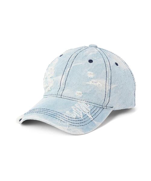 GARDEN TOKYO(ガーデントウキョウ)の「MAVYTH/メヴィス/CRASH DENIM CAP(キャップ・メンズ・ブラック/ブルー系その他3・F)」の12枚目の写真
