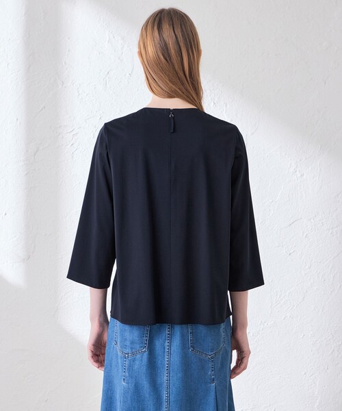 MACKINTOSH LONDON(マッキントッシュ ロンドン)の「カラーコンビネーショントップス(Tシャツ/カットソー・レディース・ネイビー/ベージュ/ピンク系その他2・38/40)」の11枚目の写真