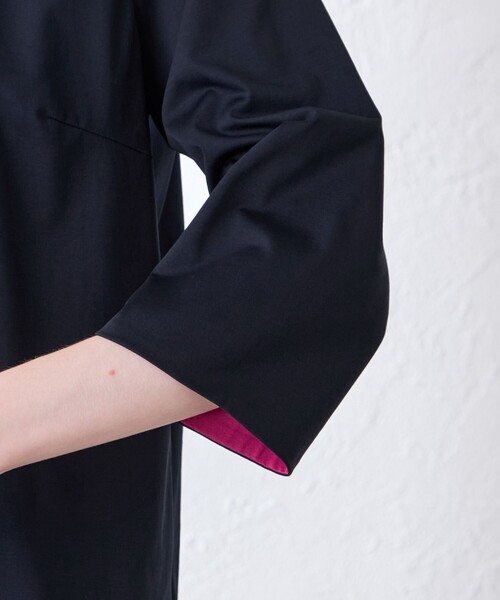 MACKINTOSH LONDON(マッキントッシュ ロンドン)の「カラーコンビネーショントップス(Tシャツ/カットソー・レディース・ネイビー/ベージュ/ピンク系その他2・38/40)」の12枚目の写真