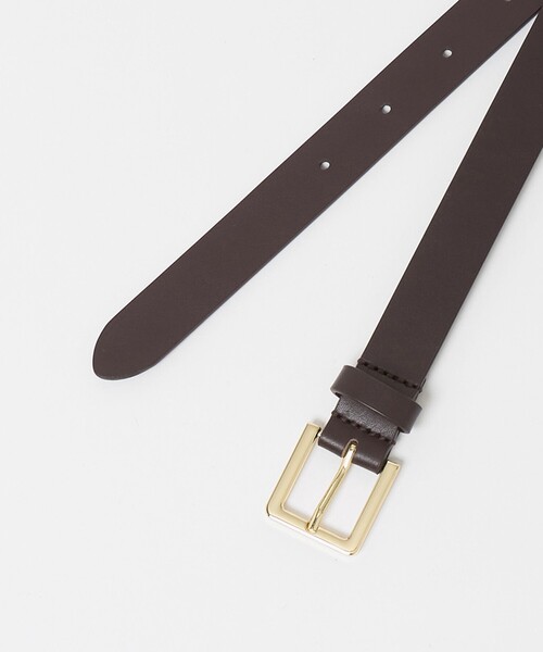 A DAY IN THE LIFE UNITED ARROWS(アデイインザライフユナイテッドアローズ)の「レザーベルト 25<A DAY IN THE LIFE>(ベルト・レディース・ブラック/ダークブラウン・FREE)」の7枚目の写真