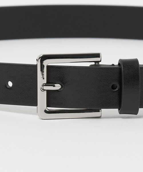 A DAY IN THE LIFE UNITED ARROWS(アデイインザライフユナイテッドアローズ)の「レザーベルト 25<A DAY IN THE LIFE>(ベルト・レディース・ブラック/ダークブラウン・FREE)」の4枚目の写真