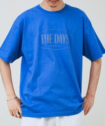 【THE DAYS/ザ デイ】ORBAL 2 TEE オーバルロゴ Tシャツ リフレクタープリント