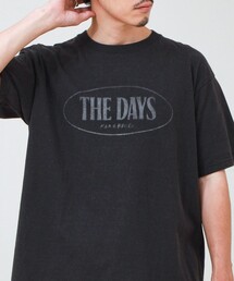GLOSTER（グロスター）の「【THE DAYS/ザ デイ】ORBAL 2 TEE オーバルロゴ Tシャツ リフレクタープリント（Tシャツ/カットソー）」
