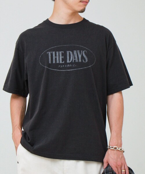 GLOSTER(グロスター)の「【THE DAYS/ザ デイ】ORBAL 2 TEE オーバルロゴ Tシャツ リフレクタープリント(Tシャツ/カットソー・メンズ・ブラック/ブルー・M/L)」の11枚目の写真