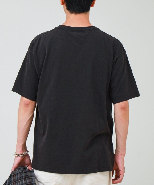GLOSTER(グロスター)の「【THE DAYS/ザ デイ】ORBAL 2 TEE オーバルロゴ Tシャツ リフレクタープリント(Tシャツ/カットソー・メンズ・ブラック/ブルー・M/L)」の13枚目の写真