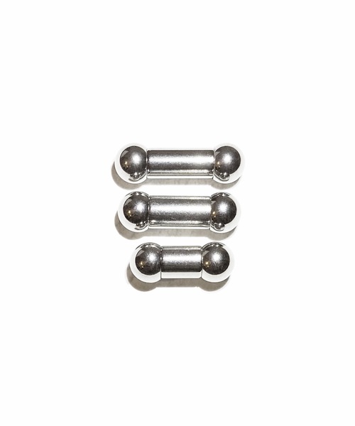 MORPH(モルフ)の「MORPH モルフ バーベル ボディーピアス 2ゲージ 8mm~14mm(ピアス(片耳用)・レディース・シルバー・8/10/12/14)」の2枚目の写真