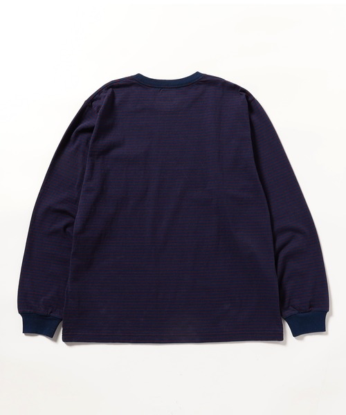 Lee(リー)の「Lee ワークポケットL/S Teeシャツ(Tシャツ/カットソー・メンズ・ホワイト/チャコールグレー/ネイビー/ブラウン・LARGE/X-LARGE/MEDIUM/SMALL)」の6枚目の写真