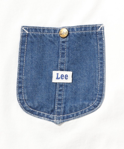 Lee(リー)の「Lee ワークポケットL/S Teeシャツ(Tシャツ/カットソー・メンズ・ホワイト/チャコールグレー/ネイビー/ブラウン・LARGE/X-LARGE/MEDIUM/SMALL)」の12枚目の写真