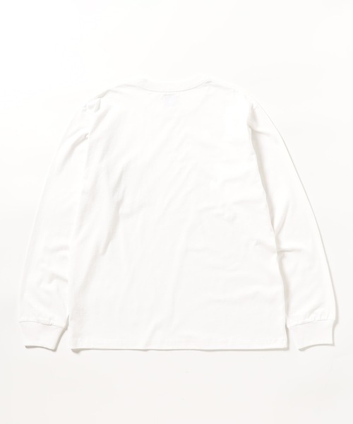 Lee(リー)の「Lee ワークポケットL/S Teeシャツ(Tシャツ/カットソー・メンズ・ホワイト/チャコールグレー/ネイビー/ブラウン・LARGE/X-LARGE/MEDIUM/SMALL)」の10枚目の写真