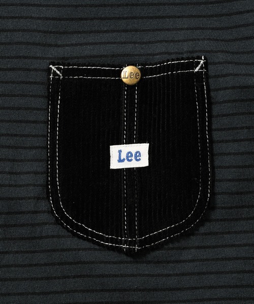 Lee(リー)の「Lee ワークポケットL/S Teeシャツ(Tシャツ/カットソー・メンズ・ホワイト/チャコールグレー/ネイビー/ブラウン・LARGE/X-LARGE/MEDIUM/SMALL)」の20枚目の写真