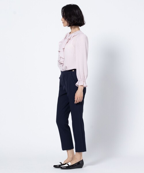 TOCCA（トッカ）の「SWEET FOAM ブラウス（シャツ/ブラウス・レディース・ピンク系/アイボリー系・0/4）」の9枚目の写真