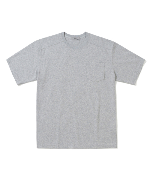 SIIIIDO(シド)の「ARMOR HALF T SHIRT(MELANGE GREY)(Tシャツ/カットソー・メンズ・その他・2/4/3)」の2枚目の写真
