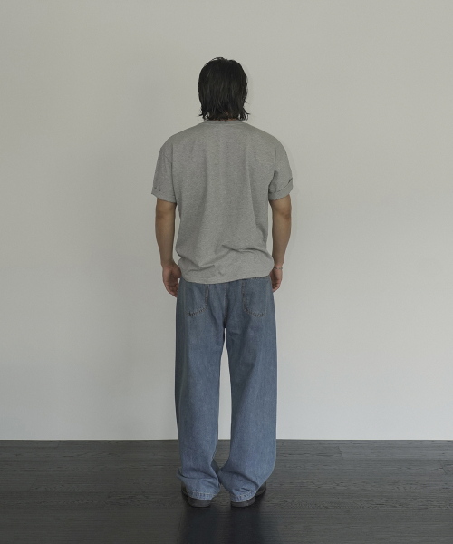 SIIIIDO(シド)の「ARMOR HALF T SHIRT(MELANGE GREY)(Tシャツ/カットソー・メンズ・その他・2/4/3)」の5枚目の写真