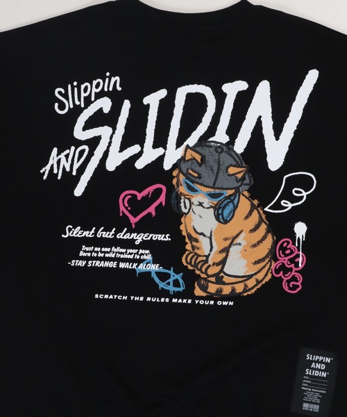 Ha-Li-C STORE(ハリックストア)の「ネコ ラクガキスウェット(スウェット・メンズ・ホワイト/ピンク系その他/ブラック・MEDIUM/LARGE/X-LARGE)」の9枚目の写真