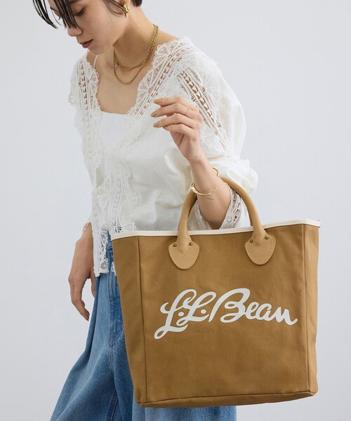 SALON adam et rope'(サロン アダム エ ロペ)の「【L.L.Bean for SALON(エル・エル・ビーン)】別注スクエアトートバッグ(トートバッグ・レディース・キナリ・FREE)」の11枚目の写真