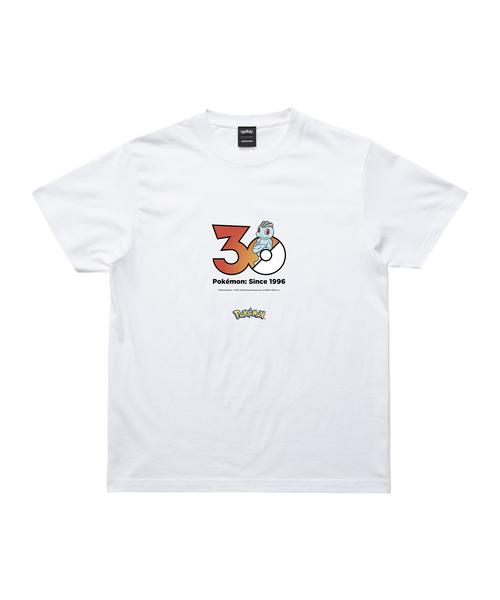 ZOZOSPOT(ゾゾスポット)の「Pokemon 30th Anniversary 1025 T-shirt 「ワンリキー」(Tシャツ/カットソー・レディース・ホワイト・SMALL/MEDIUM/LARGE/X-LARGE/XX-LARGE/XXX-LARGE/100cm/110cm/120cm/130cm/140cm/150cm/160cm)」の1枚目の写真