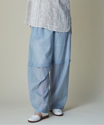 Sheer Nylon Volume Pants