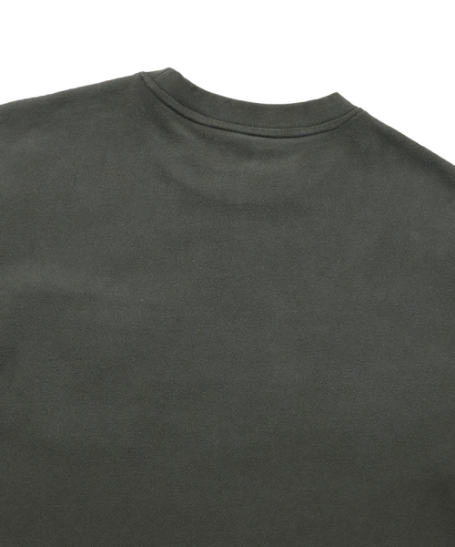 LIFE WORK(ライフワーク)の「ヴィンテージスプレーポケット半袖Tシャツ(Tシャツ/カットソー・メンズ・ホワイト/チャコールグレー/カーキ/Wine・MEDIUM/LARGE)」の7枚目の写真