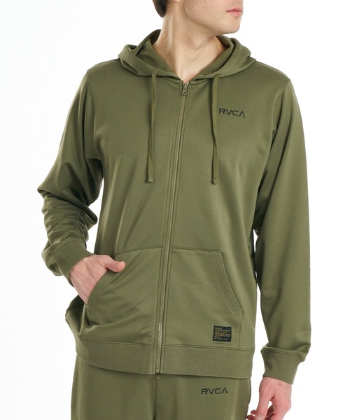 RVCA メンズ RVCA FLEX ZIP HD パーカー 【2026年秋冬モデル】/ルーカ