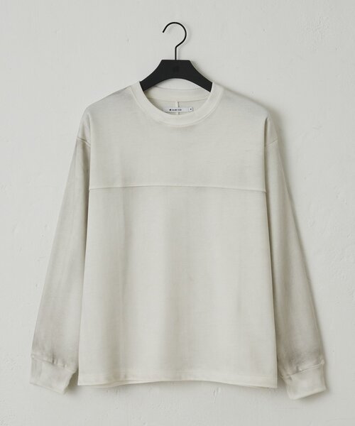 COLONY 2139(コロニートゥーワンスリーナイン)の「フェードポンチ切替ロンT(Tシャツ/カットソー・メンズ・ホワイト/ブラック/グレー・MEDIUM/LARGE)」の18枚目の写真
