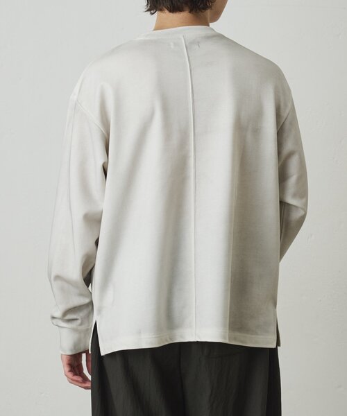 COLONY 2139(コロニートゥーワンスリーナイン)の「フェードポンチ切替ロンT(Tシャツ/カットソー・メンズ・ホワイト/ブラック/グレー・MEDIUM/LARGE)」の20枚目の写真