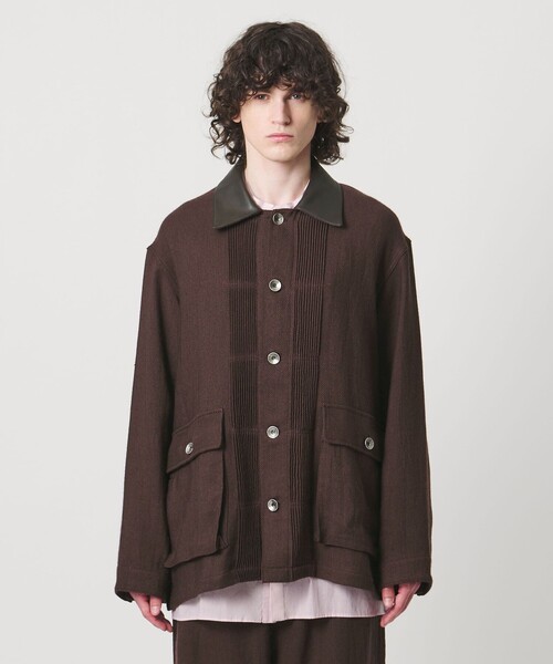 Pheeta(フィータ)の「<Pheeta>Daniel カバーオール BROWN ‐UNISEX‐ / PH016CMen-JK1(カバーオール・メンズ・ダークブラウン・2/1)」の8枚目の写真
