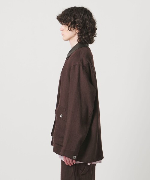 Pheeta(フィータ)の「<Pheeta>Daniel カバーオール BROWN ‐UNISEX‐ / PH016CMen-JK1(カバーオール・メンズ・ダークブラウン・2/1)」の9枚目の写真