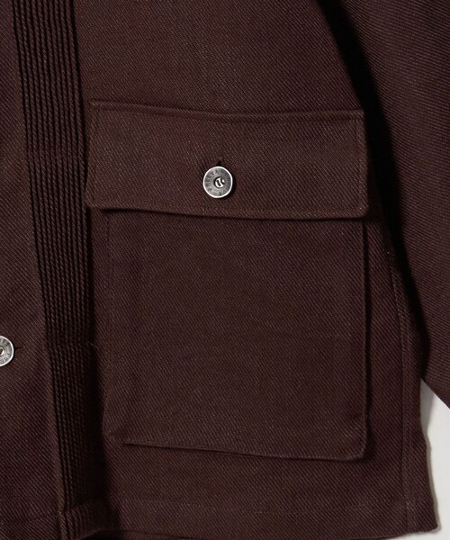 Pheeta(フィータ)の「<Pheeta>Daniel カバーオール BROWN ‐UNISEX‐ / PH016CMen-JK1(カバーオール・メンズ・ダークブラウン・2/1)」の18枚目の写真
