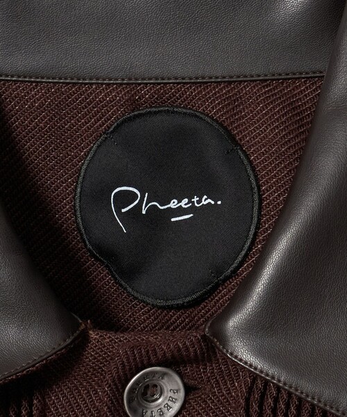 Pheeta(フィータ)の「<Pheeta>Daniel カバーオール BROWN ‐UNISEX‐ / PH016CMen-JK1(カバーオール・メンズ・ダークブラウン・2/1)」の22枚目の写真