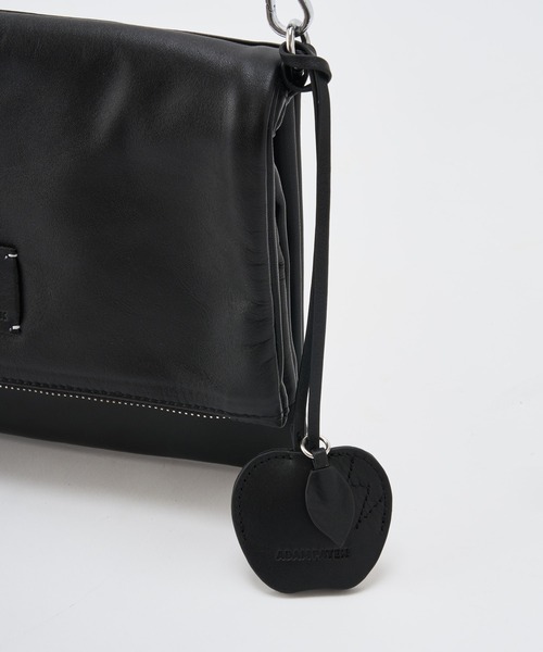 ADAM PATEK(アダムパテック)の「【ADAMPATEK/アダムパテック】 w/r leather convertible clutch bag レザー2wayクラッチバッグ(ショルダーバッグ・レディース・ブラック・FREE)」の8枚目の写真