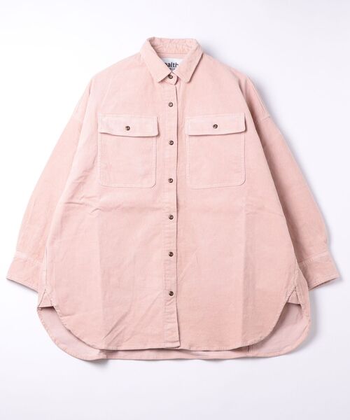 Healthy denim（ヘルシーデニム）の「Healthy DENIM/Almond（シャツ/ブラウス・レディース・ブラウン/ピンク・0）」の2枚目の写真