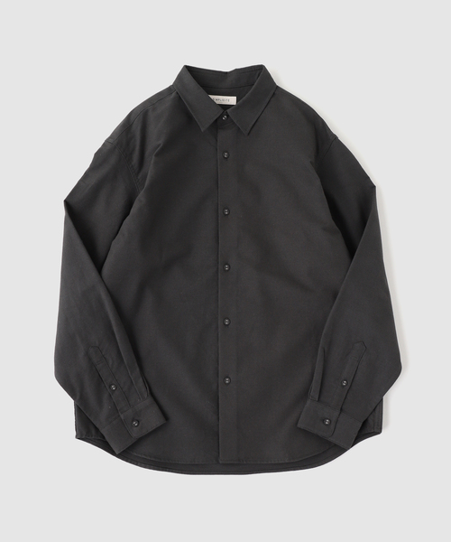 B.C STOCK(ベーセーストック)の「ブラッシュドコットンベーシックシャツ(シャツ/ブラウス・メンズ・アイボリー/ホワイト/ブラック/ブルー系その他・LARGE/MEDIUM)」の1枚目の写真