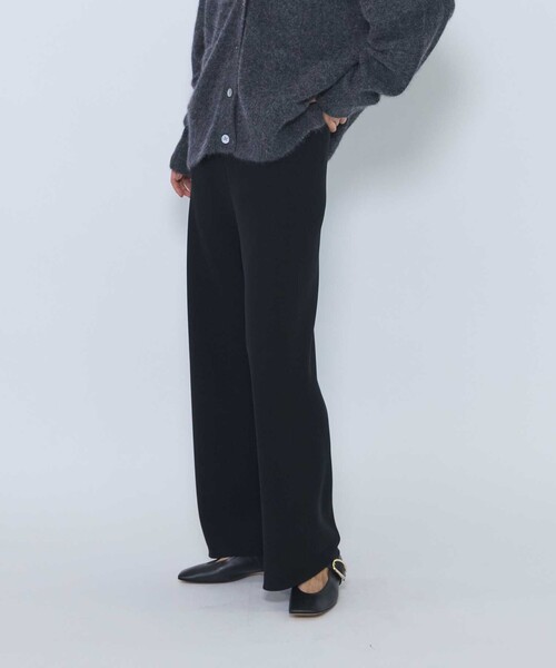 1er Arrondissement(プルミエアロンディスモン)の「ダブルクロスバイヤスパンツ(その他パンツ・レディース・ブラック/グレイッシュベージュ・38/36)」の7枚目の写真