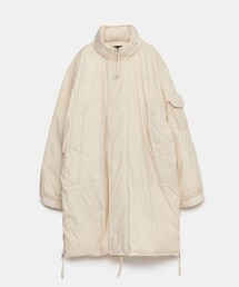 08sircus（ゼロエイトサーカス）の「【08sircus/ ゼロエイトサーカス】08sircus × TAION Down monster parka/08サーカス × タイオン ダウンモンスターパーカー/ロングダウンコート（ダウンジャケット/コート）」